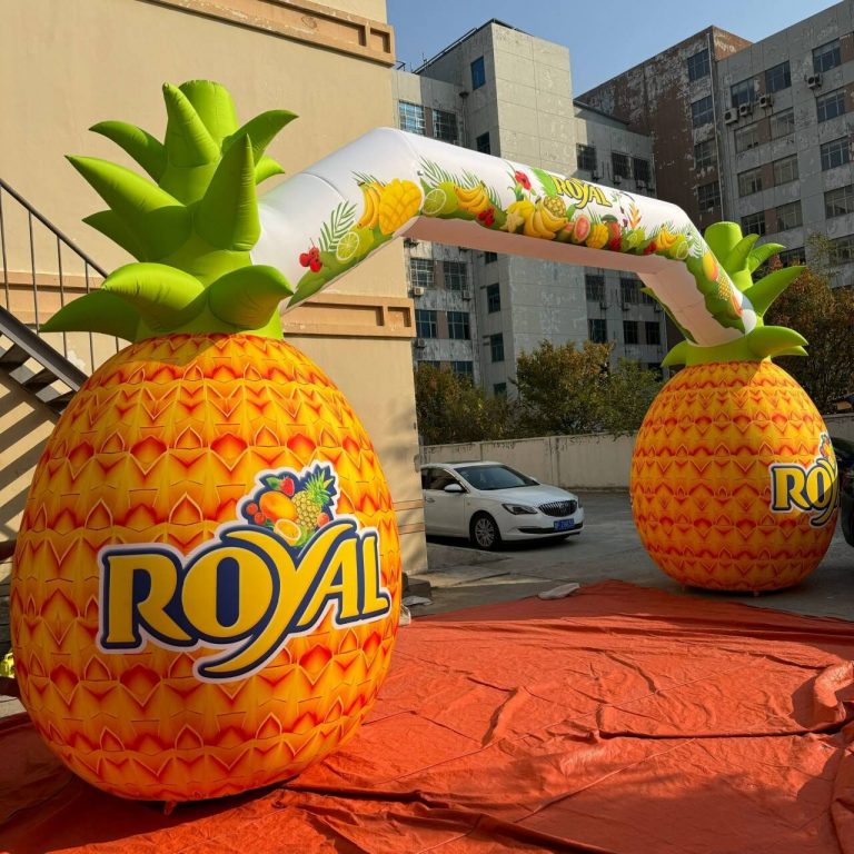 inflatable cutom pineapple arch for advertising