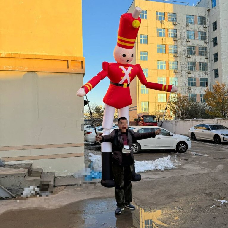 3m moving inflatable puppet custom design puppet for holiday-AIRART