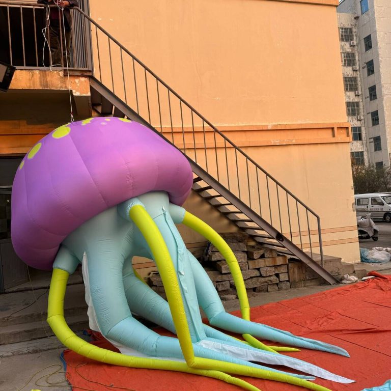Jellyfish Inflatable Fail 6m giant inflatable jellyfish decoration for party-AIRART