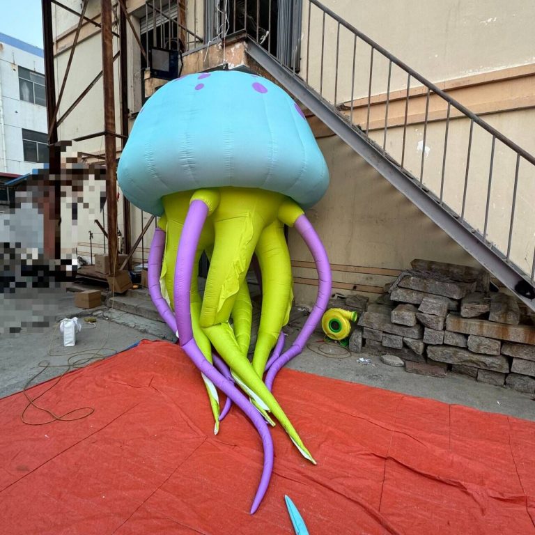 Jellyfish Inflatable Fail 6m giant inflatable jellyfish decoration for party-AIRART