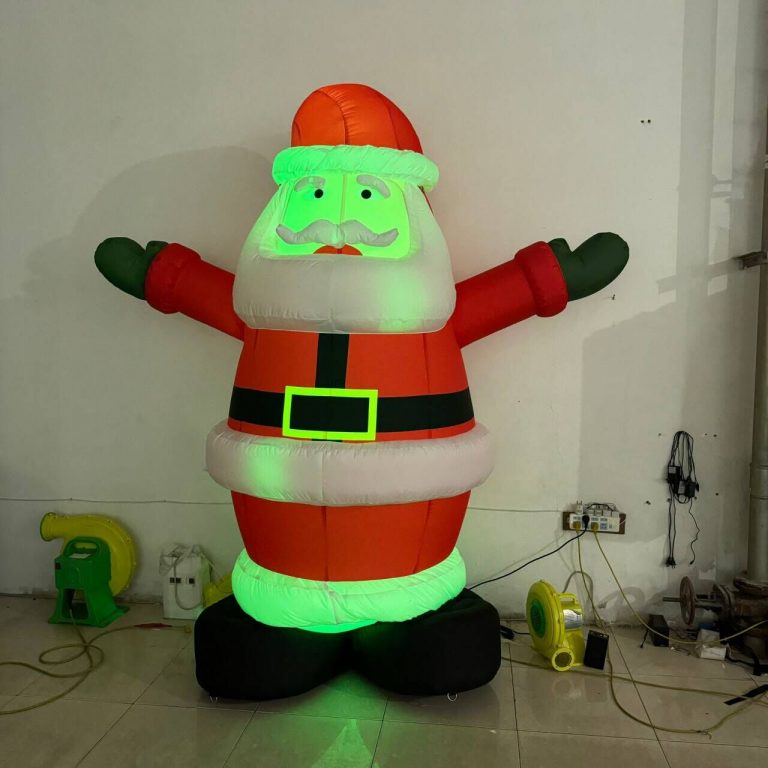 2m inflatable santa clause cartoon Christmas inflatable decoration