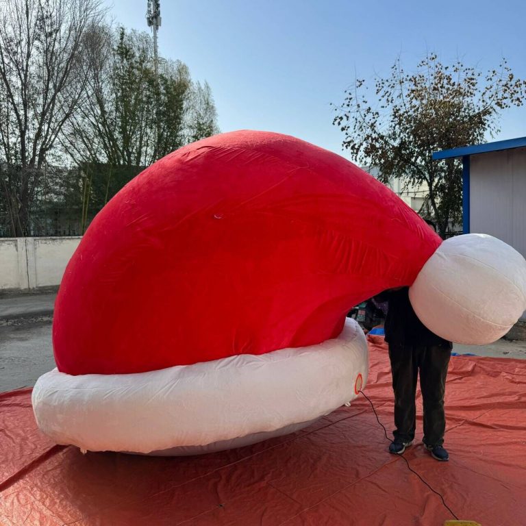 inflatable Christmas hat giant decoration hat for holiday