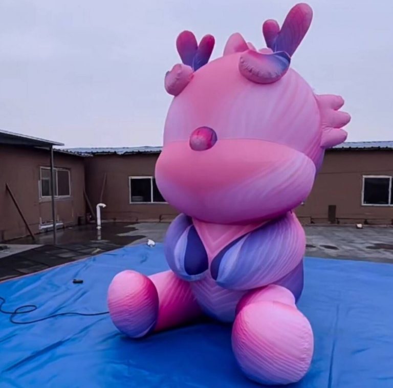cute dragon cartoon inflatable decoration for event and holiday