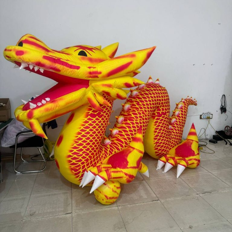 3m long inflatable Chinese dragon festival decoration