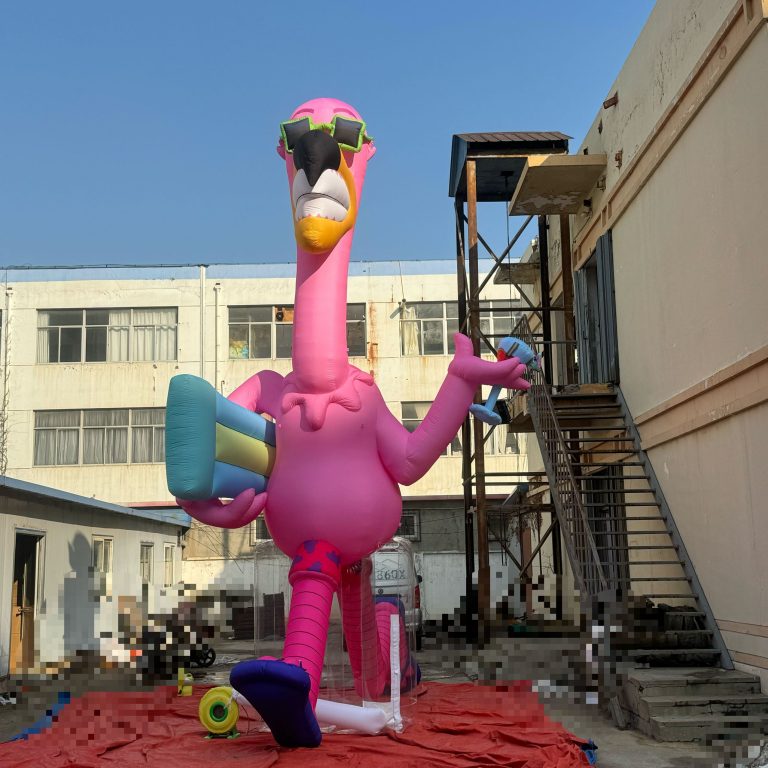 6m inflatable flamingo (4)
