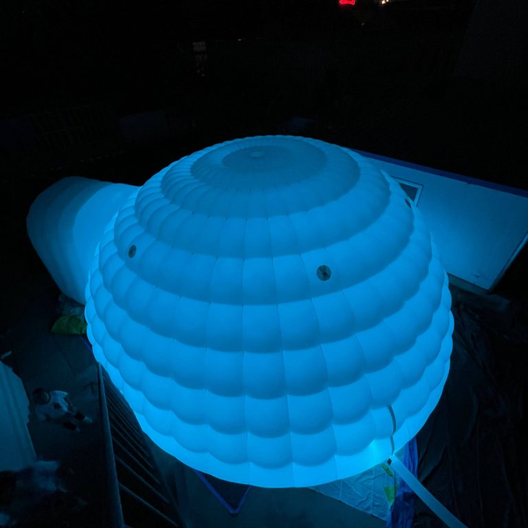 inflatable igloo tent with lighting