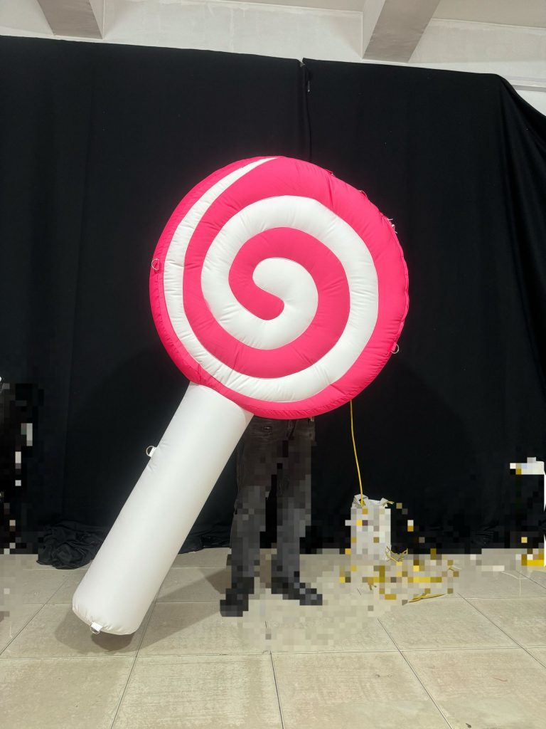 2m inflatable lollypop inflatable candy for decoration