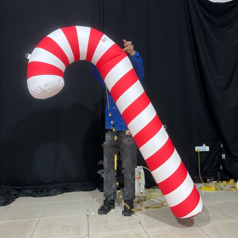 2m inflatable candy canes for event decoration