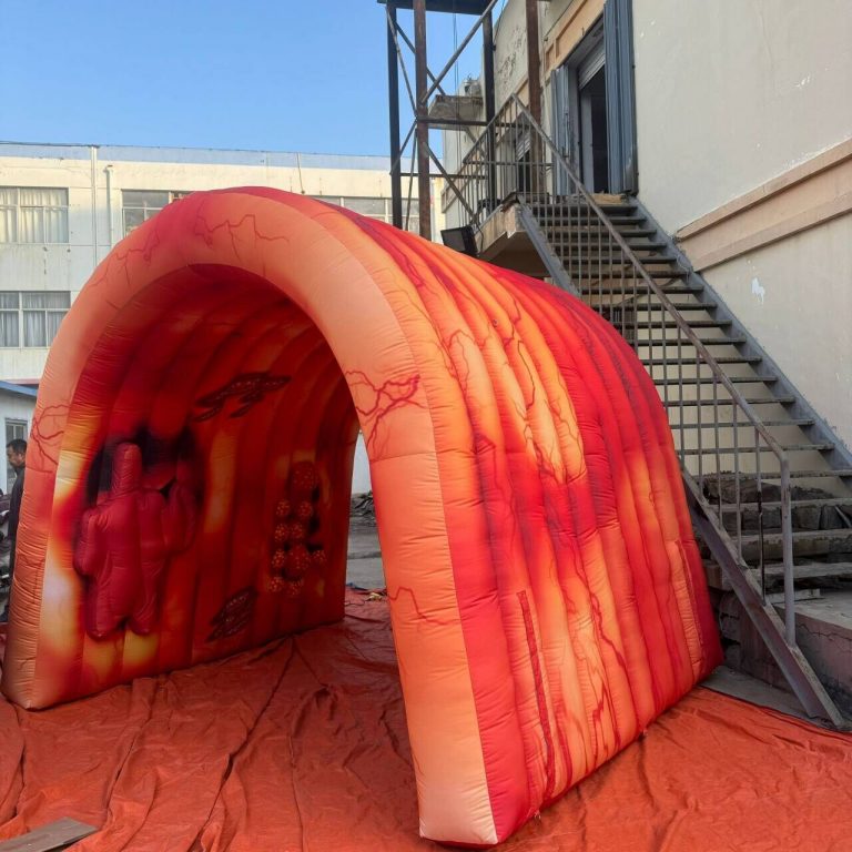 3m long 2m tall inflatable colon tunnel inflatable intestine