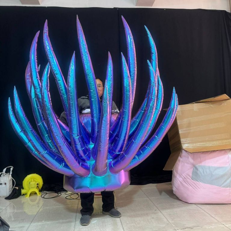 custom parade performance moving inflatable costume inflatable spiky ball