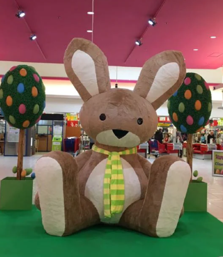 shopping mall inflatable bunny decoration inflatable Easter rabbit
