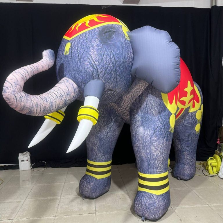2m tall inflatable elephant cartoon inflatable animals