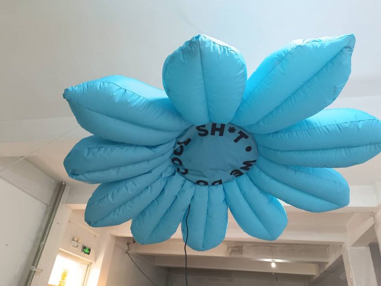 inflatable flower