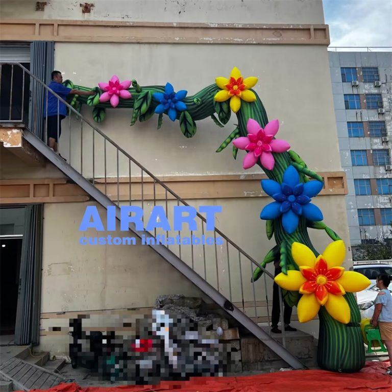 5m inflatable flower chain flower vines for decoration