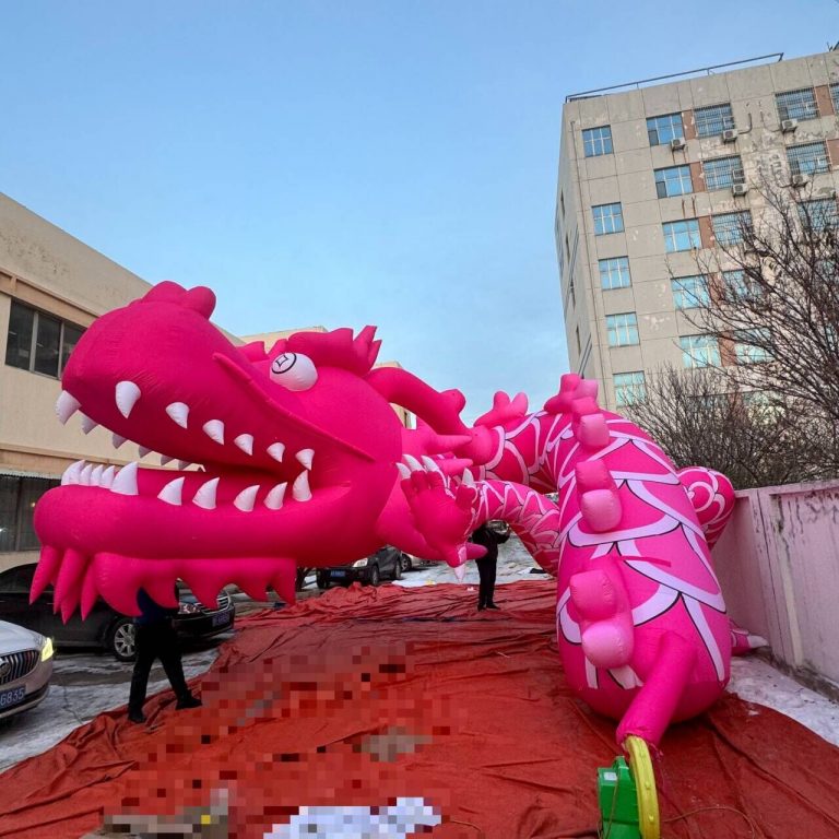 20m long inflatable giant Chinese dragon for holiday