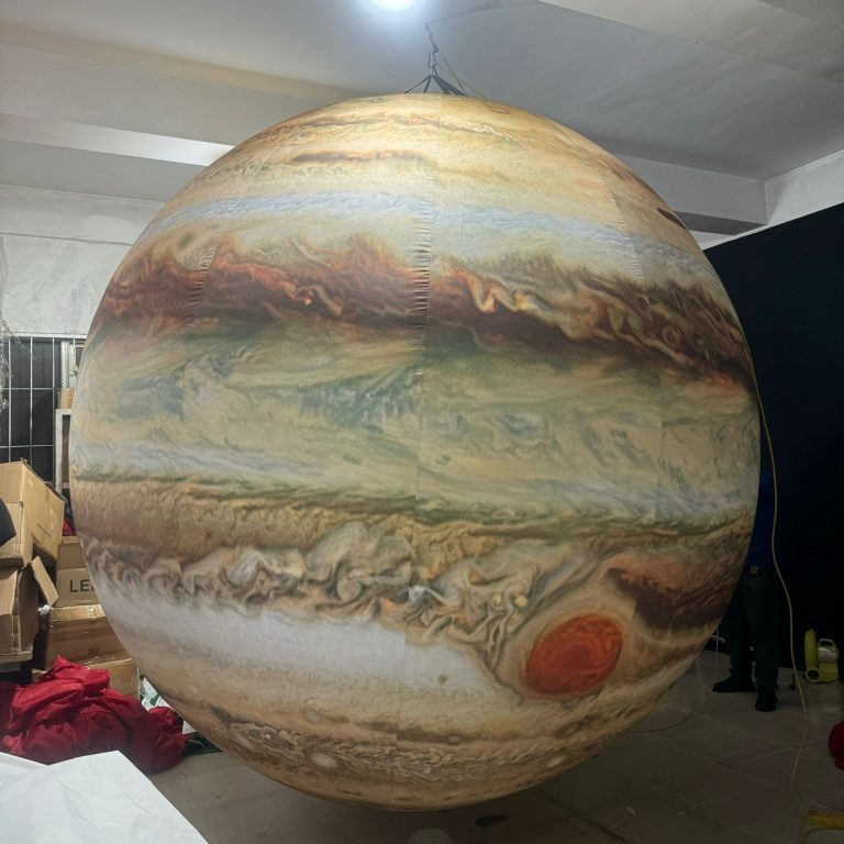hanging decoration inflatable Jupiter planet model