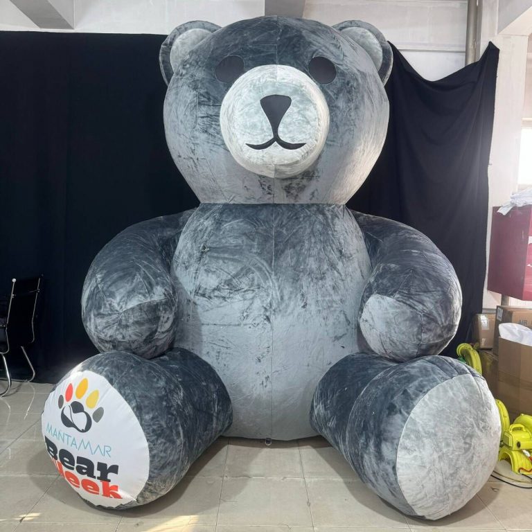 inflatable plush bear (5)