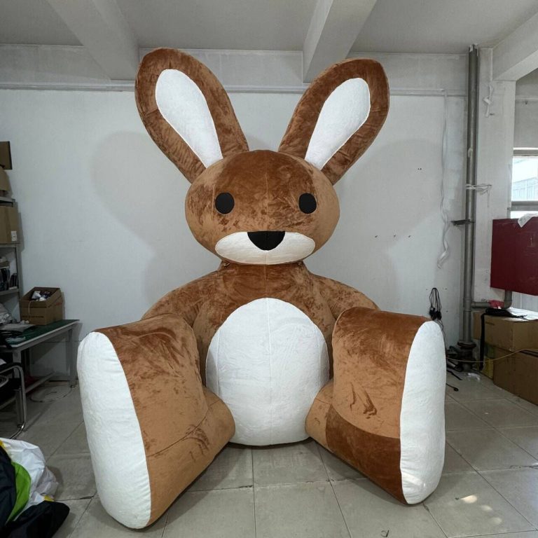 inflatable plush bunny (2)