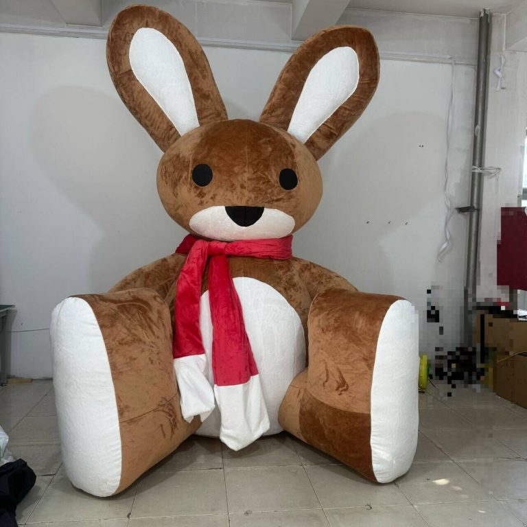 inflatable plush bunny (3)