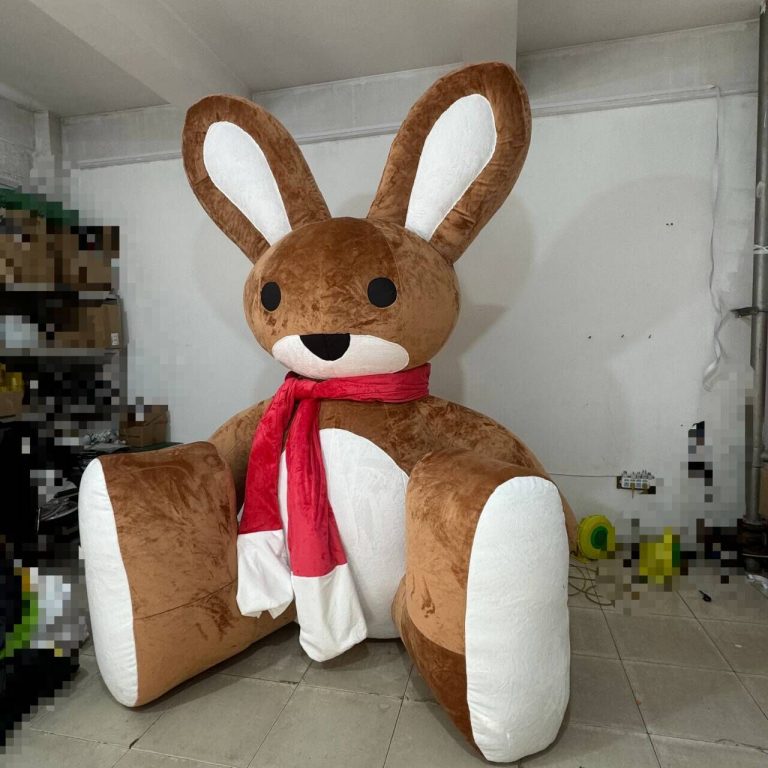inflatable plush bunny (4)