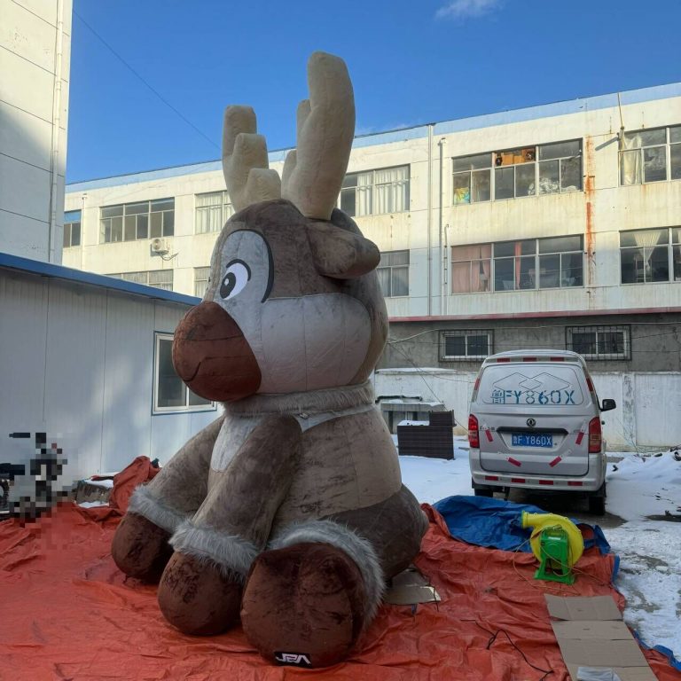 inflatable reindeer (2)