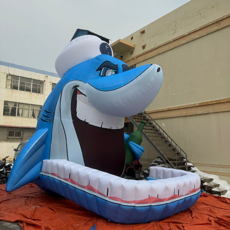 inflatable shark bar (2)