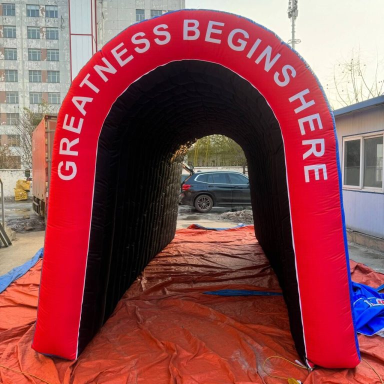 inflatable sports tunnel (2)