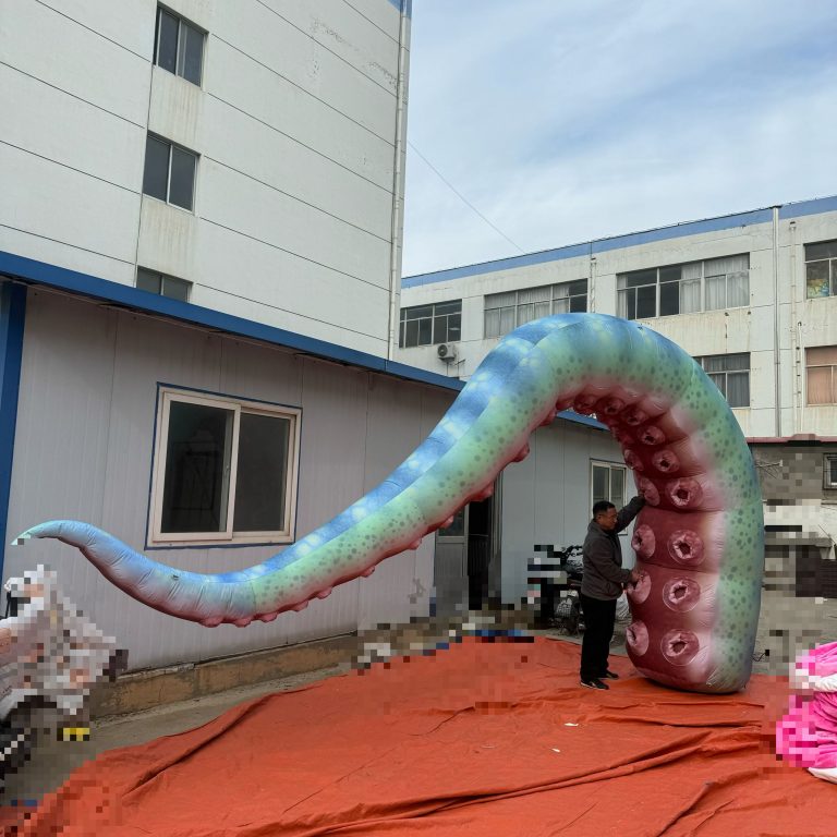 6m long giant inflatable octopus tentacles for decoration