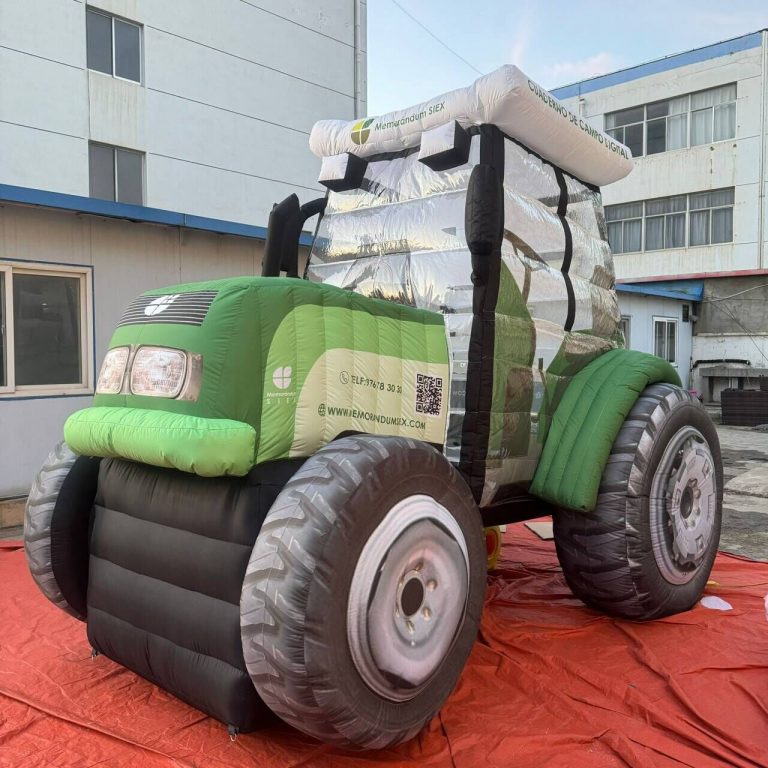 3m tall inflatable advertising tractor inflatable truck car model