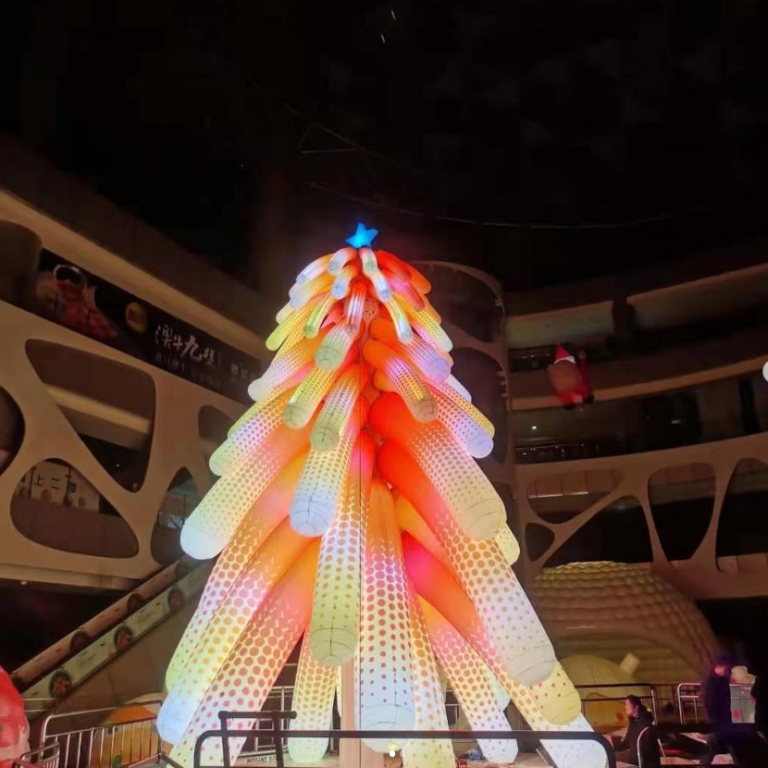 inflatable xmas tree