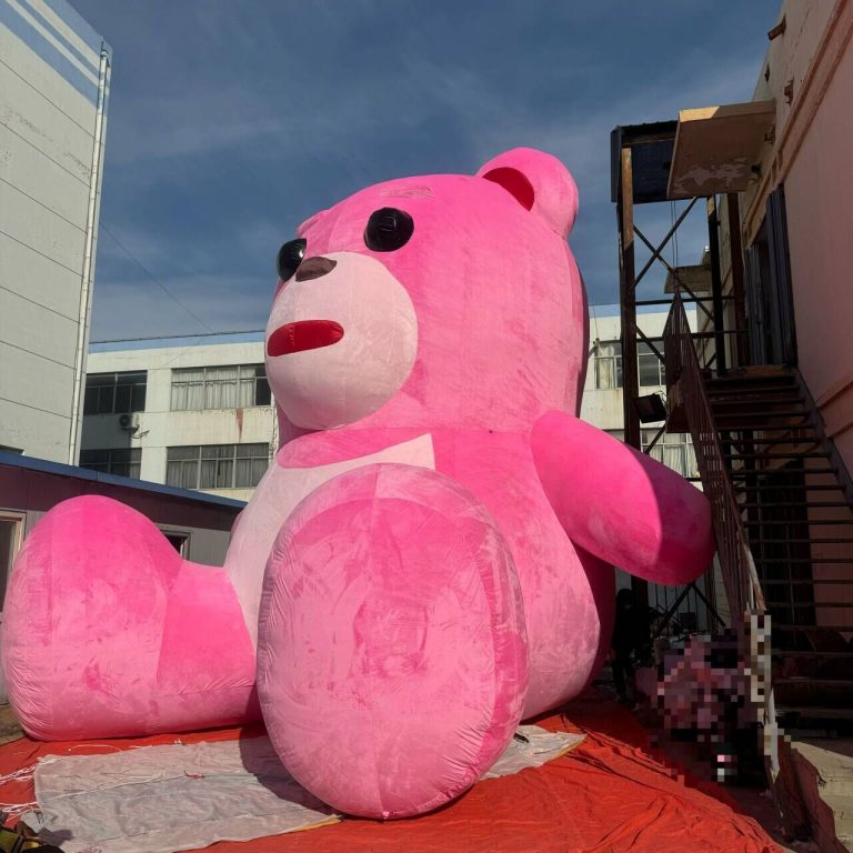 pink inflatable bear (1)