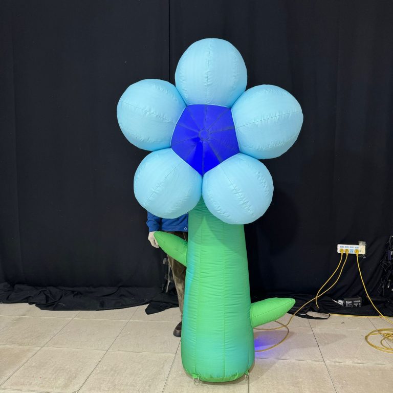 2m tall inflatable props flowers booming flowers for event decoratrion