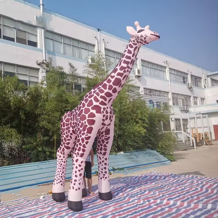 inflatable giraffe inflatable animal for event decoration