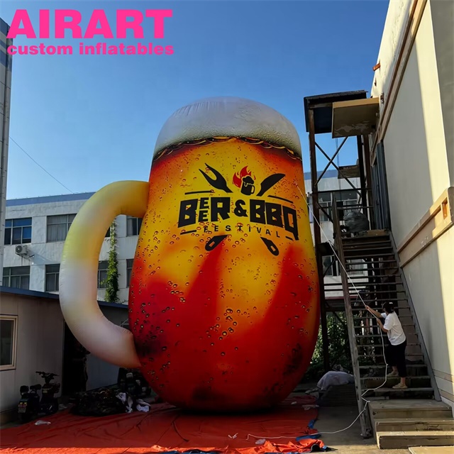 giant inflatable beer mug inflatable beer cup for summer party