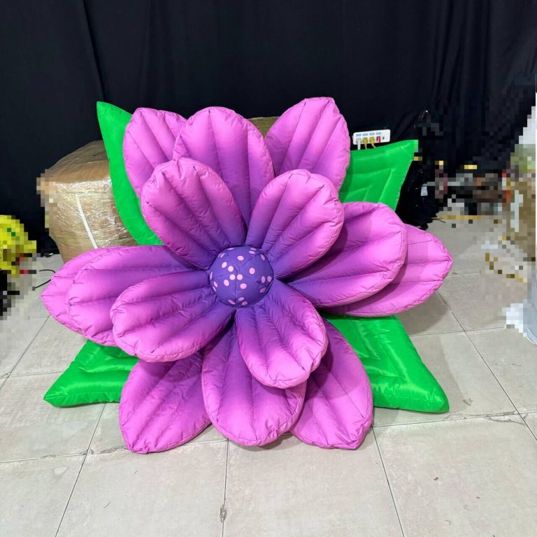 2m purple inflatable flowers hanging flowers decoration