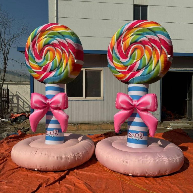 3m inflatable lollypop inflatable candys for decoration