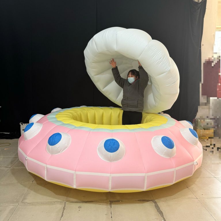 2.5m custom inflatable shell airart design for event