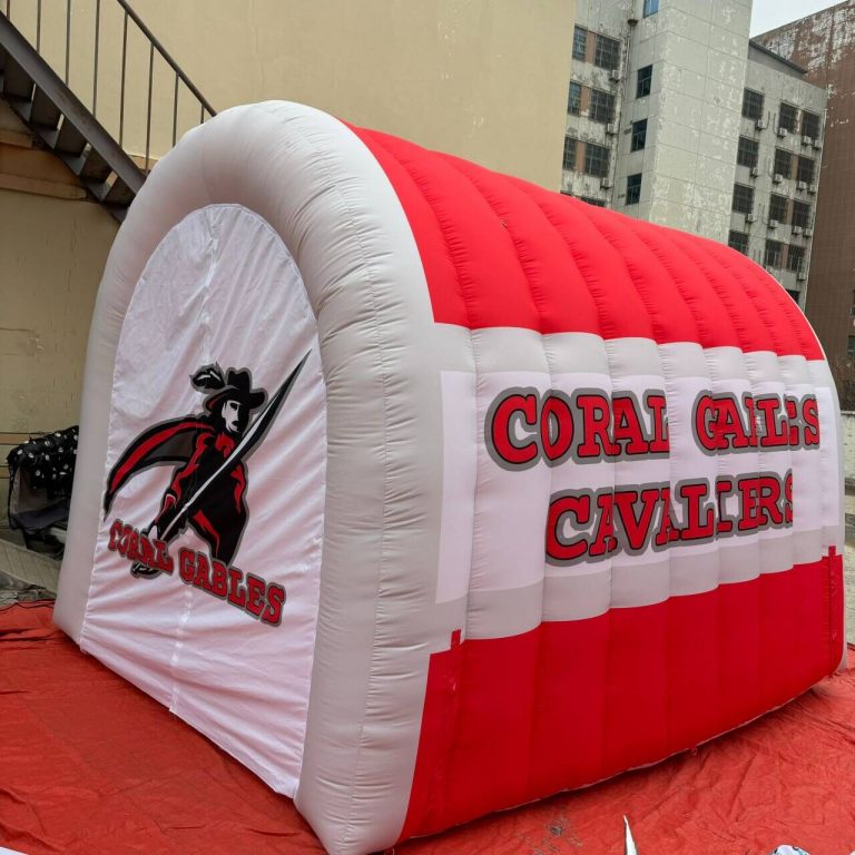 Sports tunnles inflatable sports entrance for game
