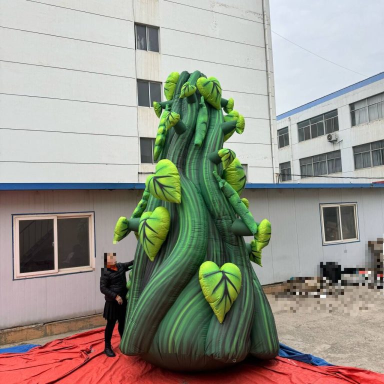 4m inflatable bean vines pea tree for event decor