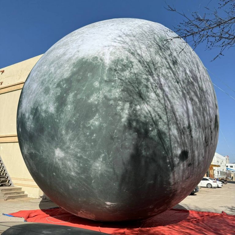 8m giant inflatable moon inflatable giant planet balls