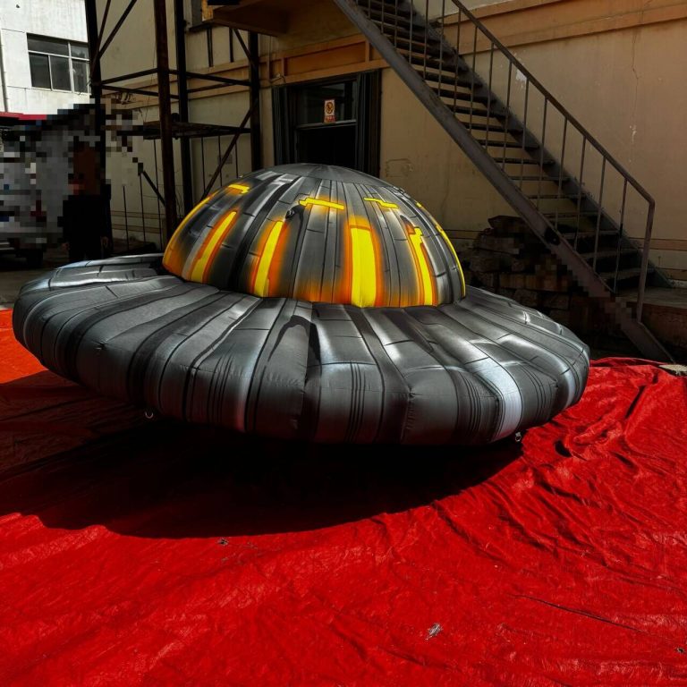 custom inflatable UFO model inflatable theme event decorations