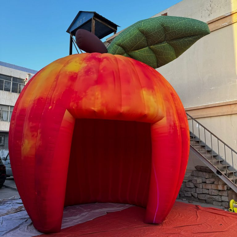 giant inflatable apple inflatable apple shape tent