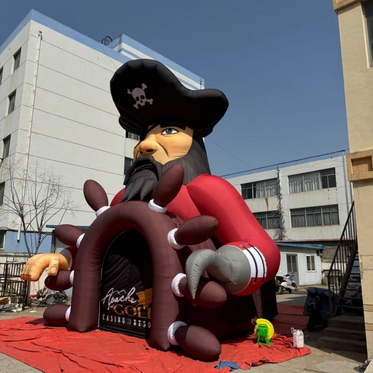 inflatable pirate tunnel (3)