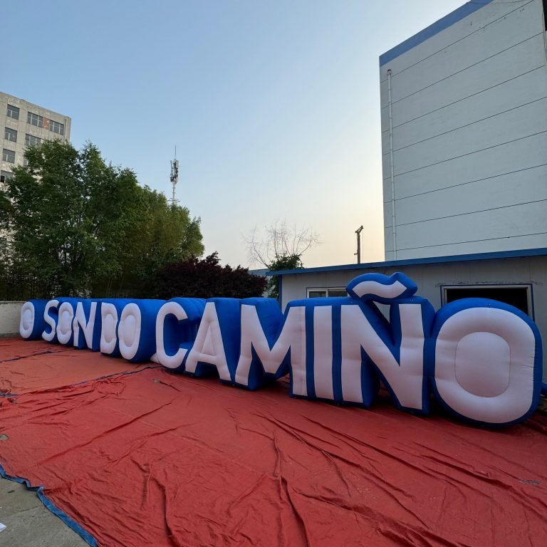 18m long inflatable logo board inflatable custom event photo wall