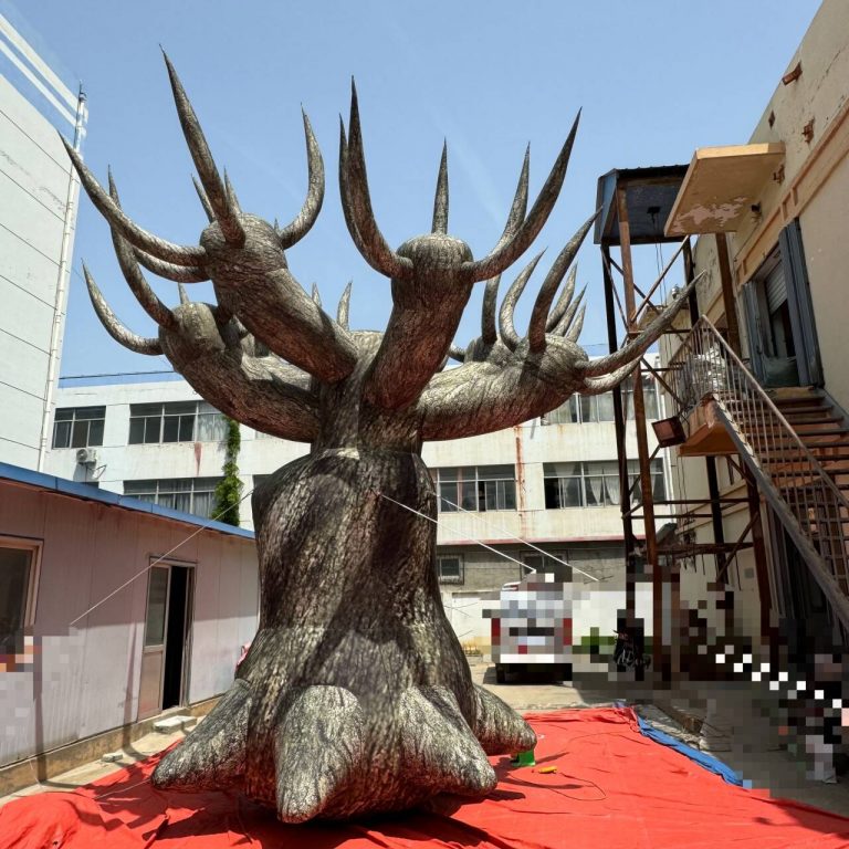 5m giant inflatable stage decoration trees