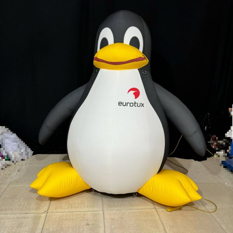 inflatable animal cartoon inflatable penguin model for event