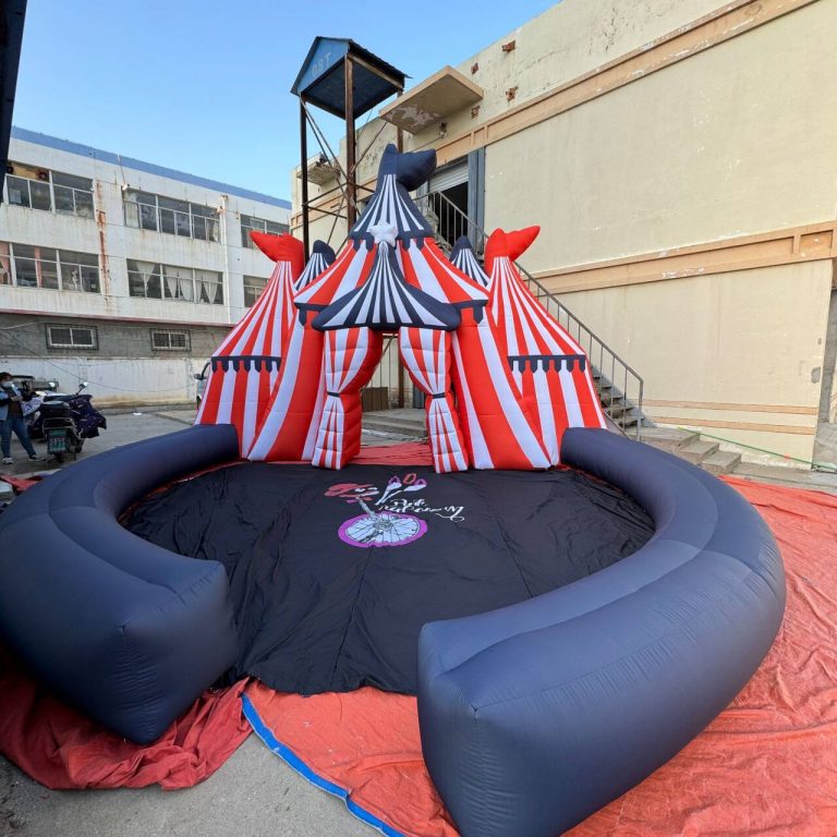 inflatable magic performance filed inflatable entrance for event