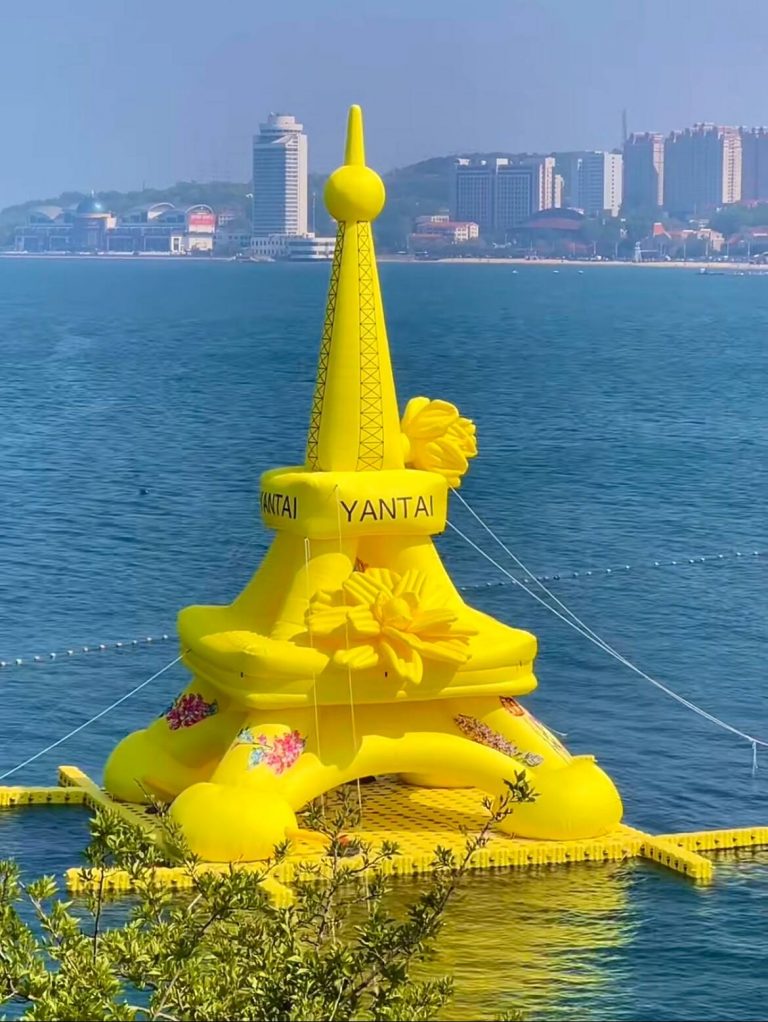 large inflatable building model for decoration inflatable large tower