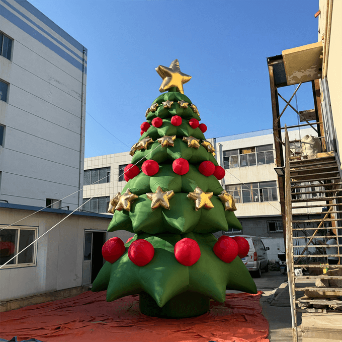 7m giant inflatable Christmas tree inflatable decoration for holiday party
