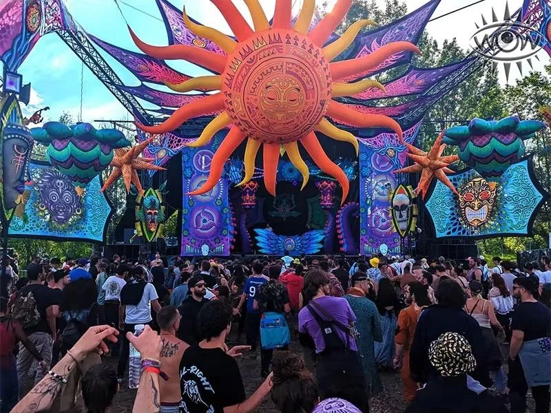 music festival inflatables